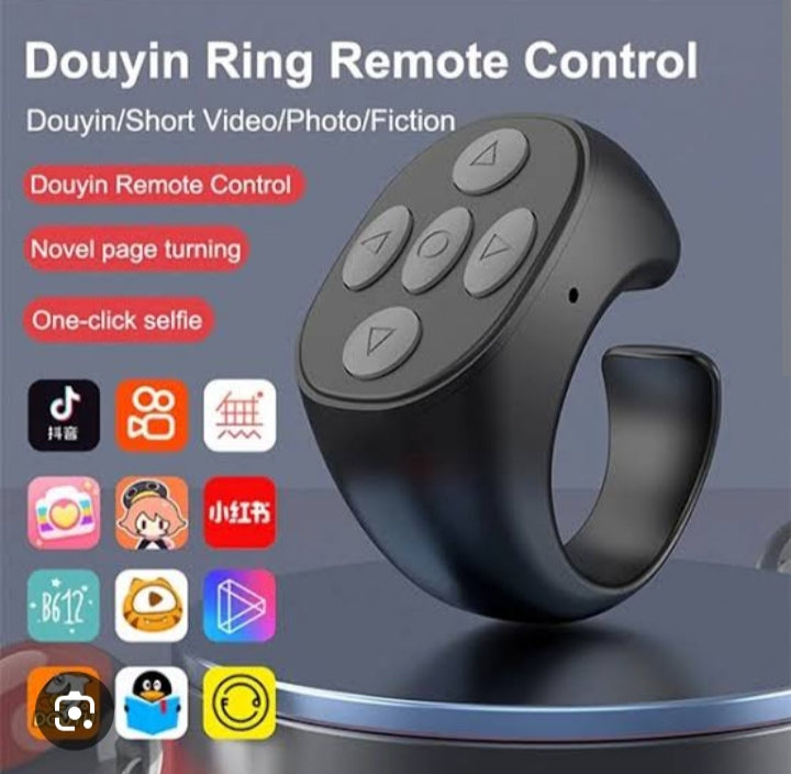 Bluetooth TikTok reel controller ring